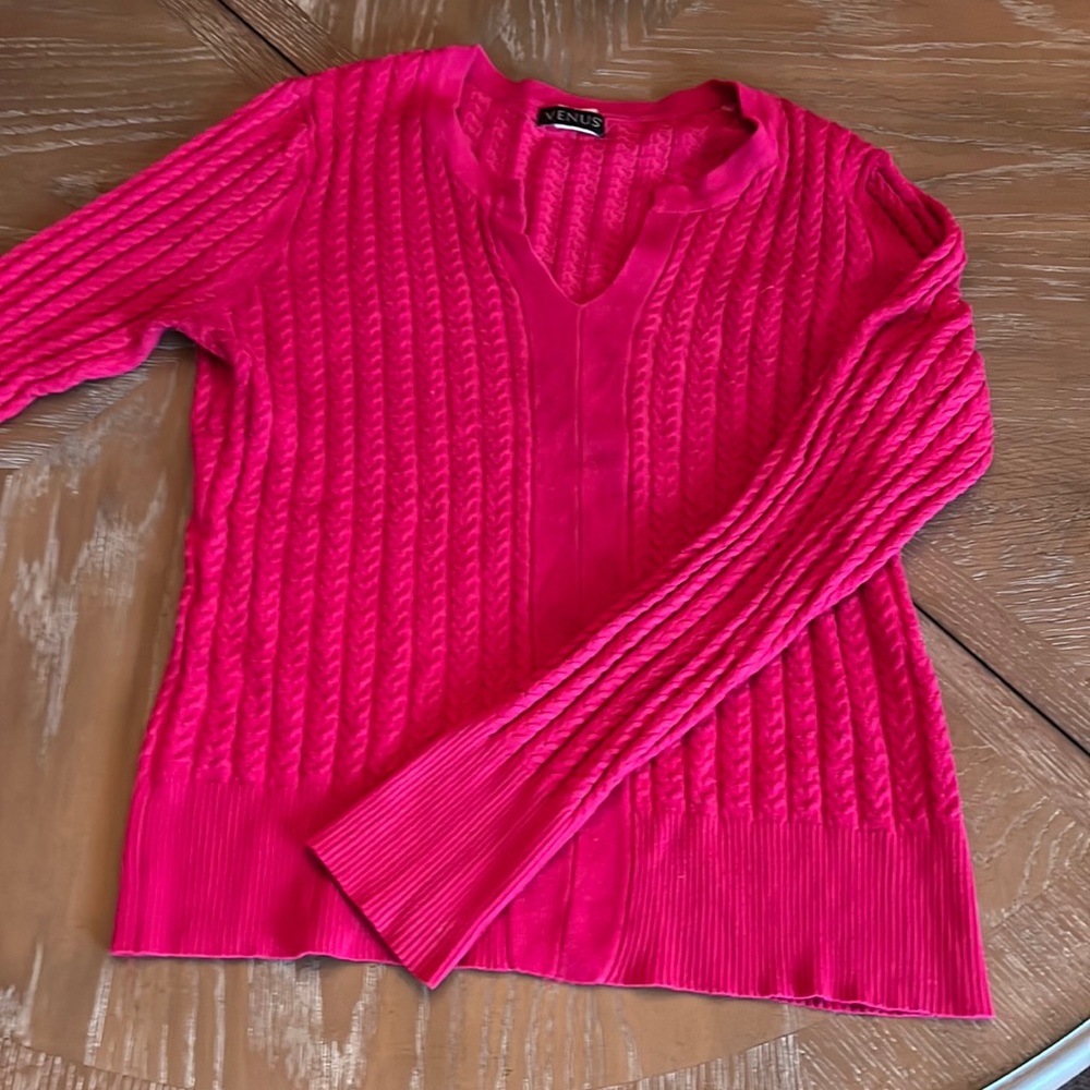 Pink sweater